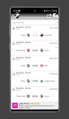 VASCÃO PLAY android App screenshot 1