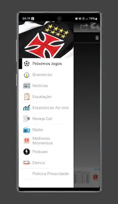 VASCÃO PLAY android App screenshot 7